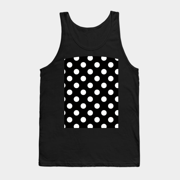 Polka dot - Classic Colorful Graphic Stripes Tank Top by Parin Shop